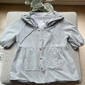 ✨ Vintage Silver and Grey Coat Circa 2007, Size: Small